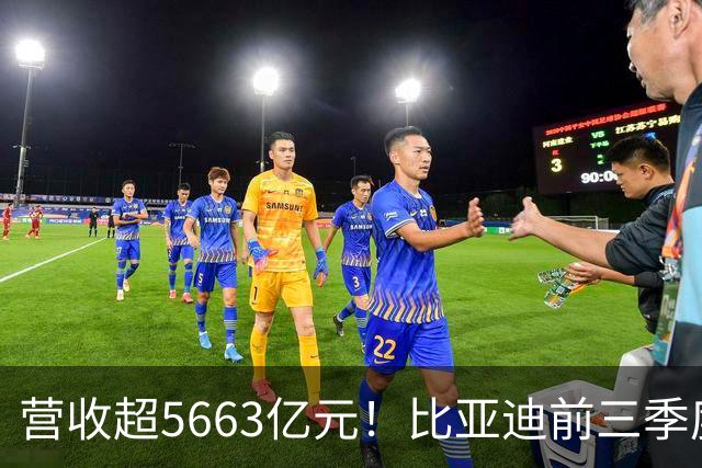 营收超5663亿元！比亚迪前三季度净利润约223.45亿元，海外市场销量同比增长91%