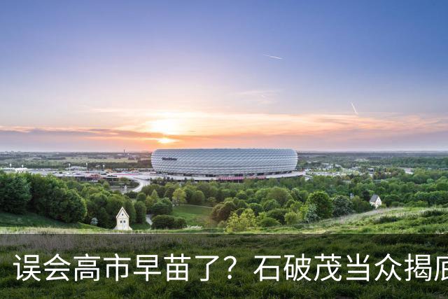 误会高市早苗了？石破茂当众揭底，这女人不光爱挑事，还蠢得离谱